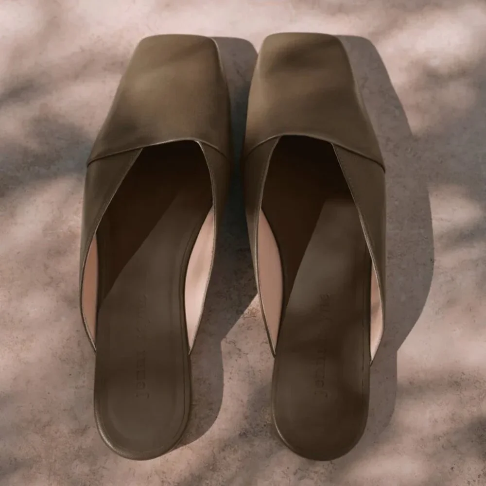 Jenni Kayne Mia Mule Earthen Size 40 or US 10 New Without Box - Picture 4 of 14